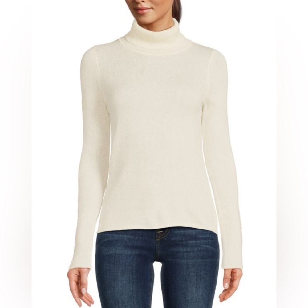 SOFIA CASHMERE
Cashmere Turtleneck Sweater Sz S NWT